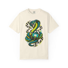 Neon Checker Cobra Courier Graphic Tee