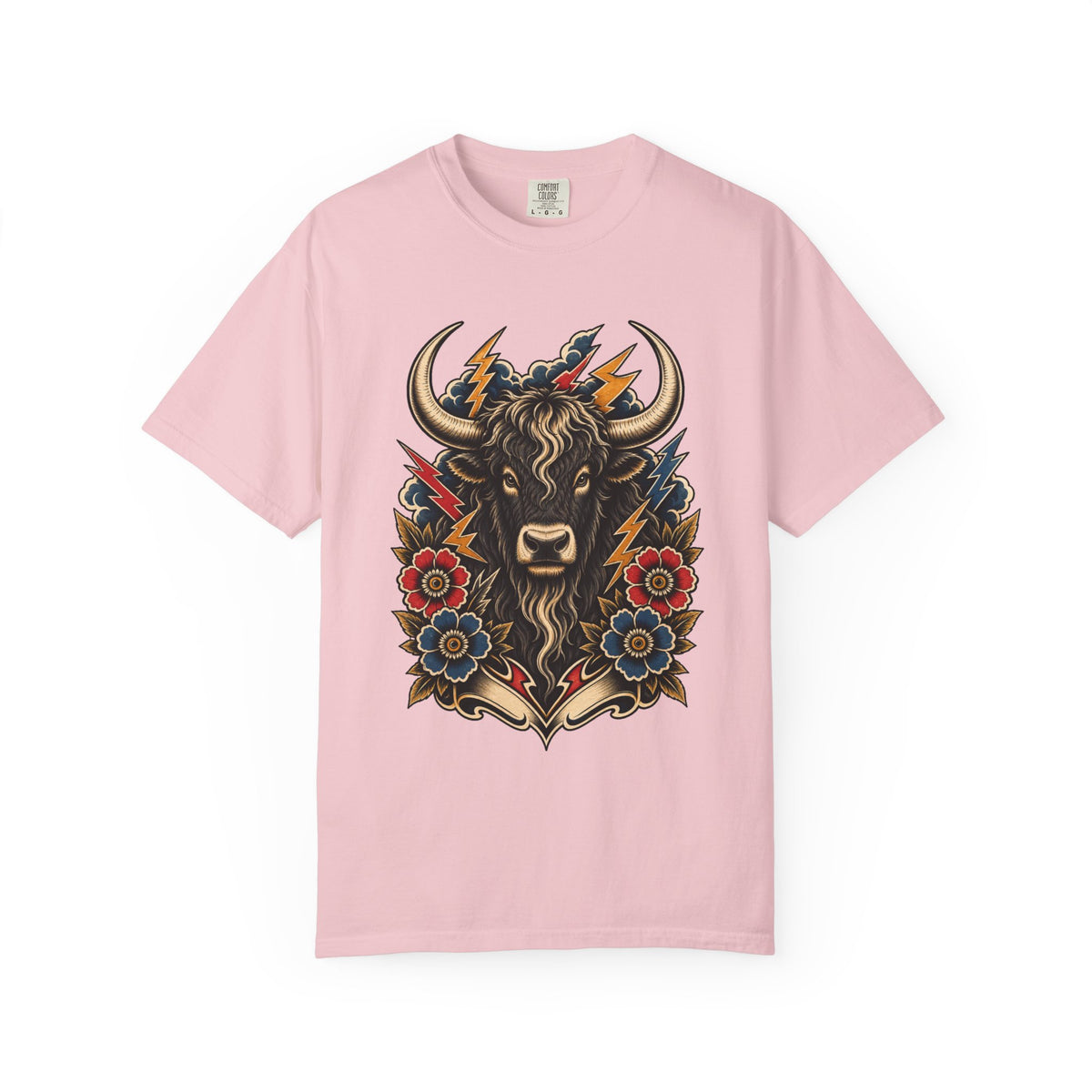 Tattoo Flash Thunder Yak Graphic Tee