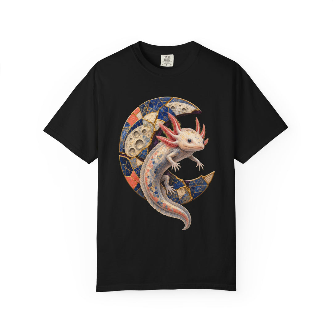 Lunar Axolotl Mosaic Relic Graphic Tee