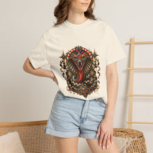 Checkered Carnival Cobra Mask T-Shirt Graphic