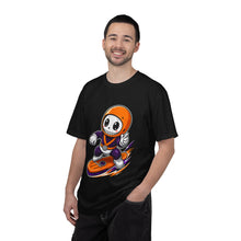 Skeleton Hover Rider Mascot T-Shirt Graphic