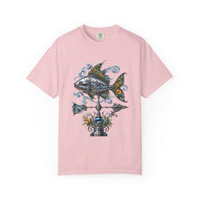 Chrome Botanical Weather Fish T-Shirt Graphic