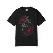 Coil Machine Peony Blackwork Graphic Tee