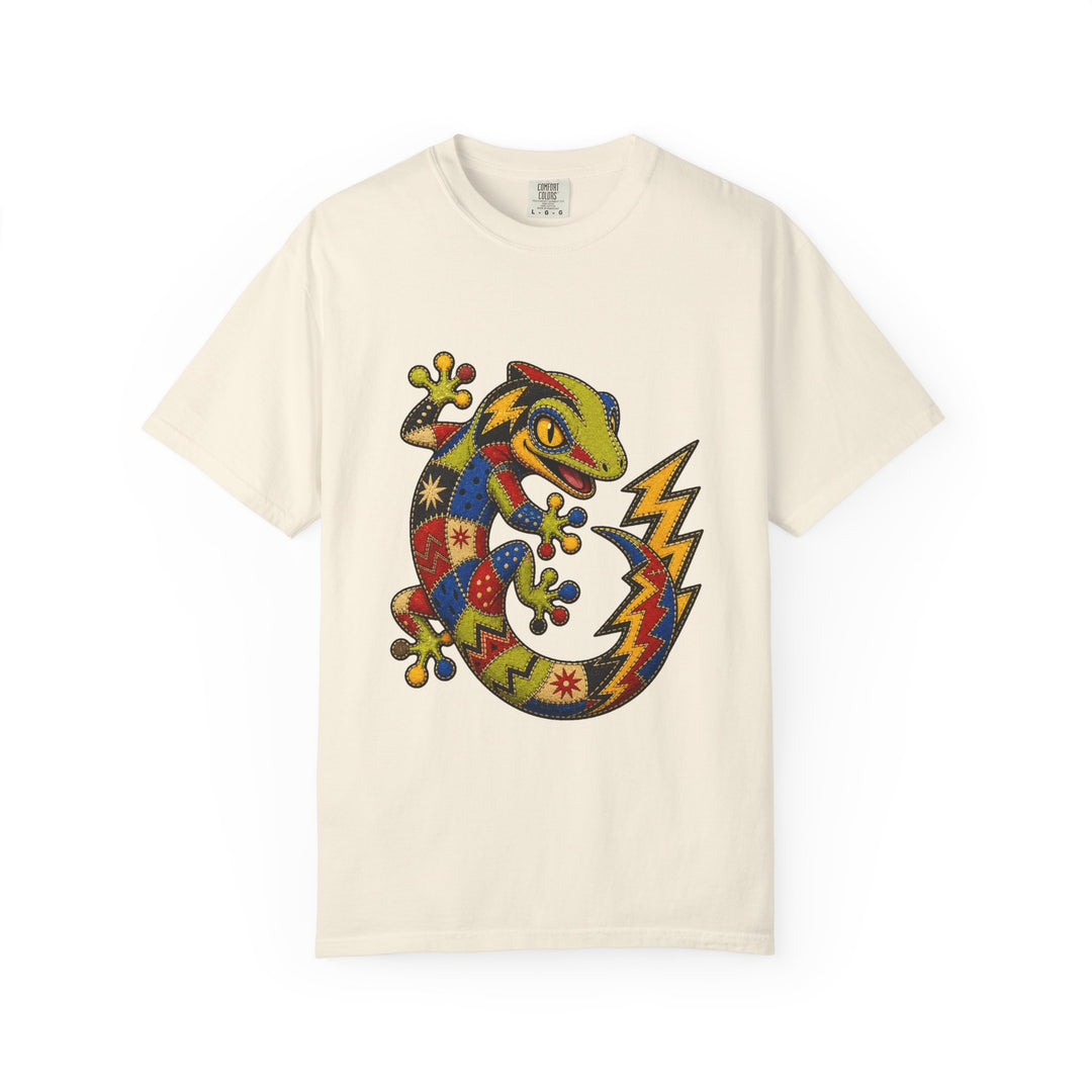 Patchwork Thunder Gecko Graphic Tee