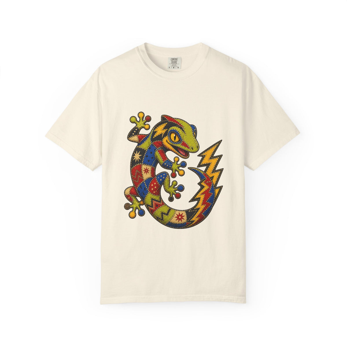 Patchwork Thunder Gecko Graphic Tee