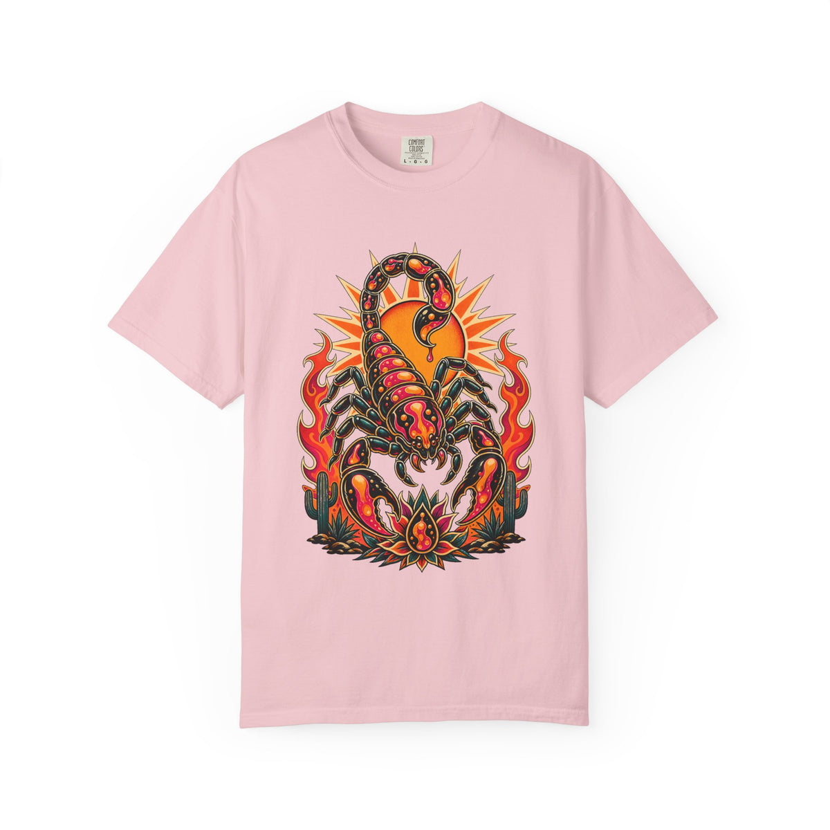 Tattoo Flash Lava Lamp Scorpion T-Shirt Graphic