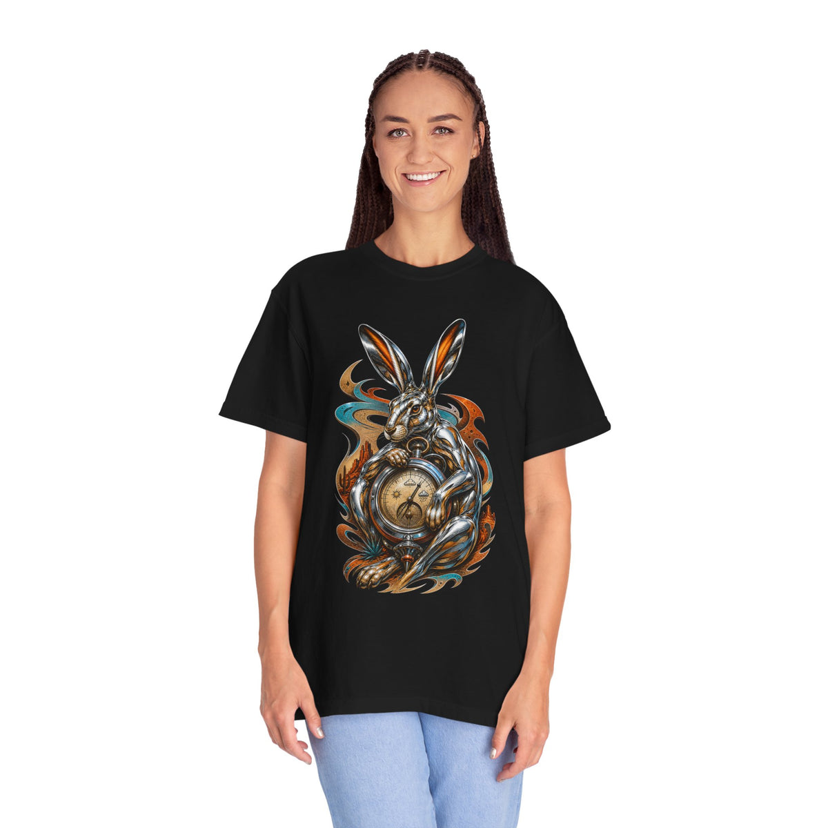 Chrome Desert Barometer Jackrabbit T-Shirt Graphic