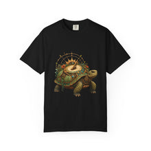 Solarpunk Sundial Tortoise Graphic Tee