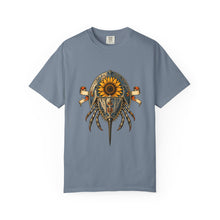 Tattoo Sunflower Horseshoe Crab Graphic Tee