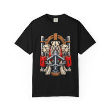 Cerberus Depot Guard Brutalist Mythic Industrial Graphic Tee