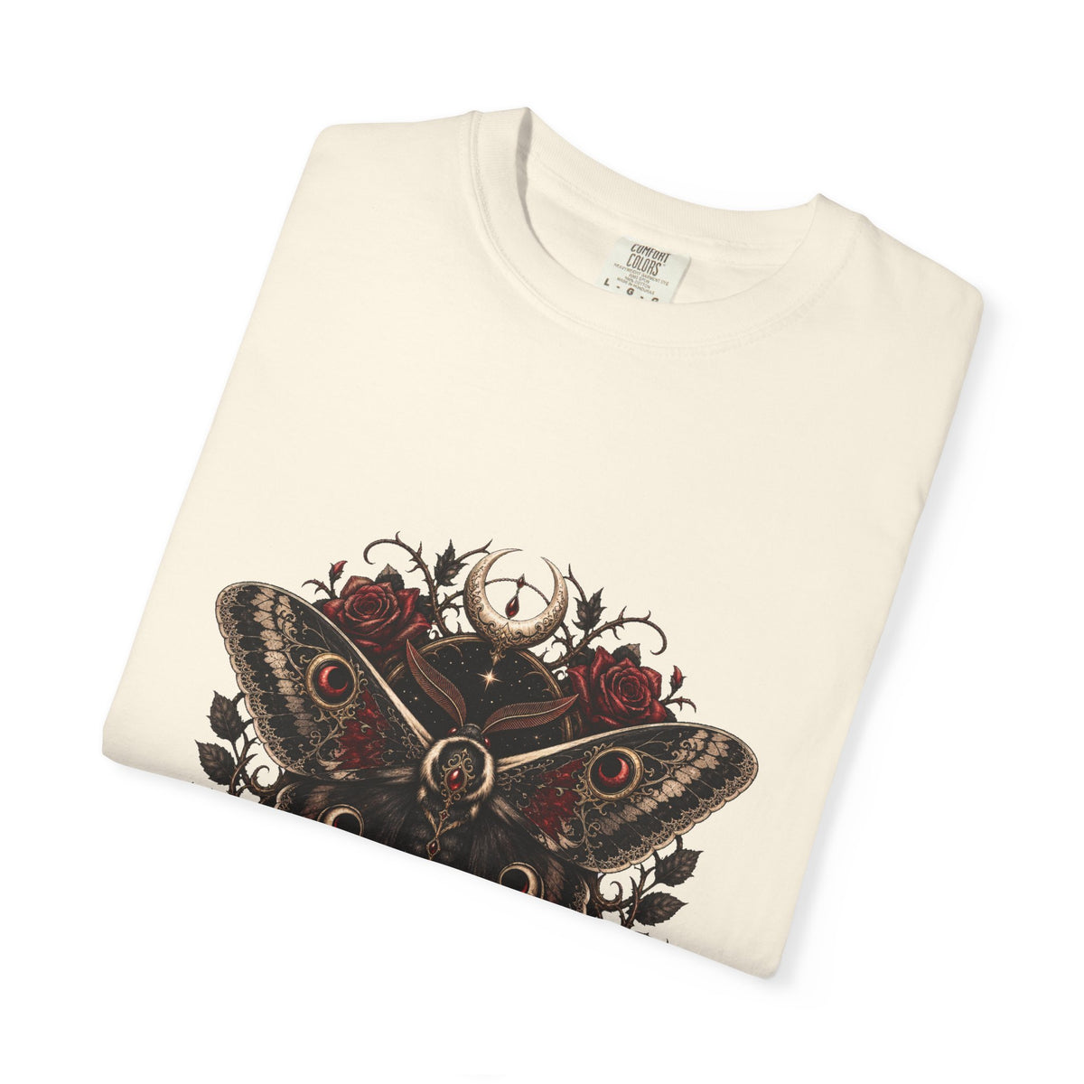 Gothic Moth Oracle T-Shirt Graphic