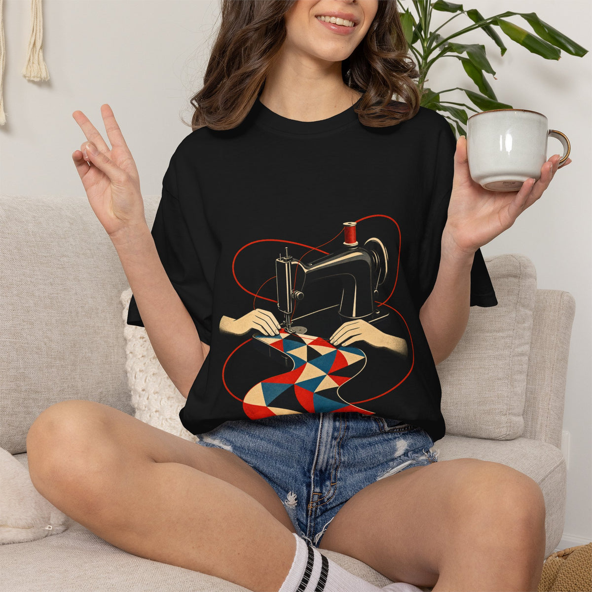 Atelier Stitch Constructivist Graphic Tee