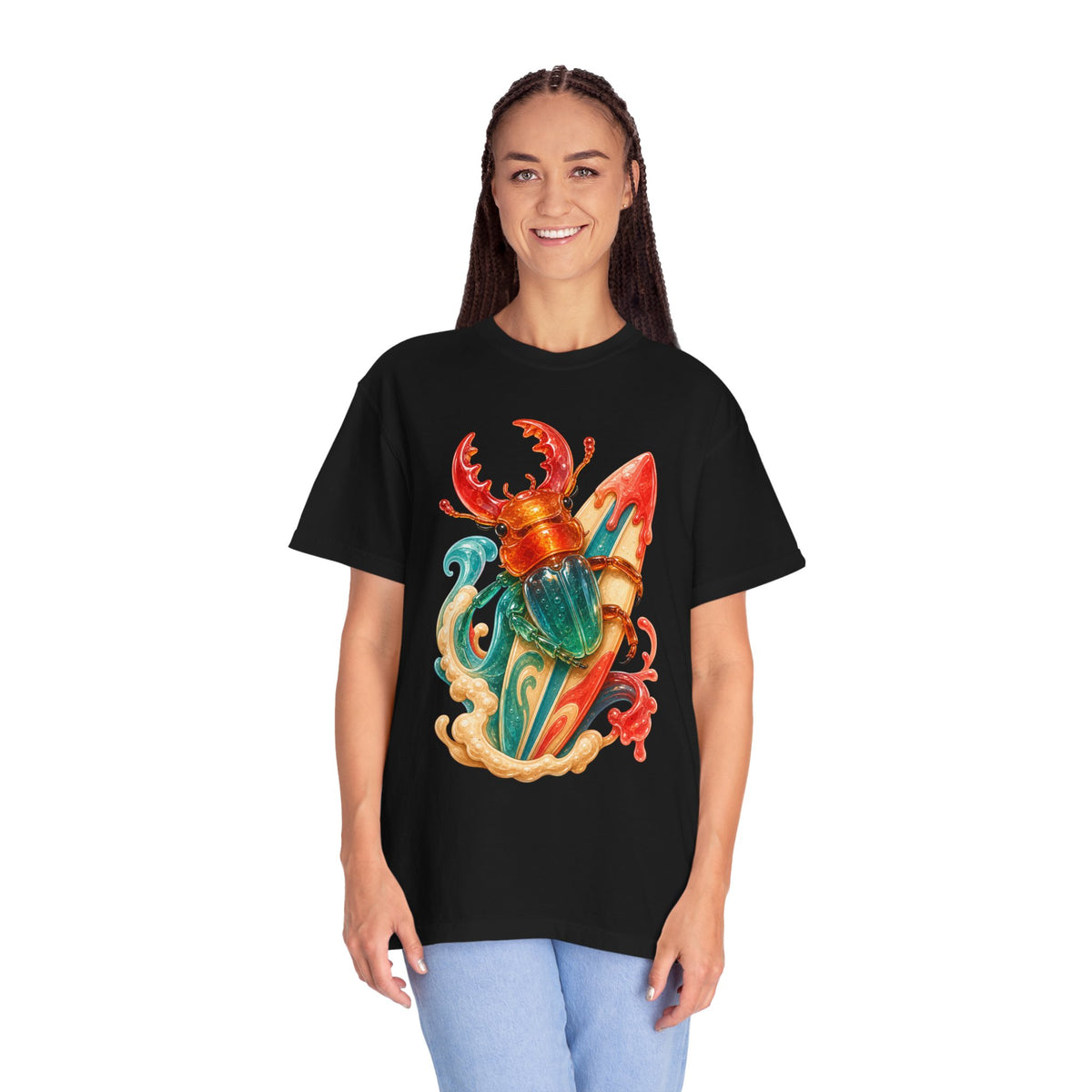 Gummy Surfboard Beetle T-Shirt Graphic