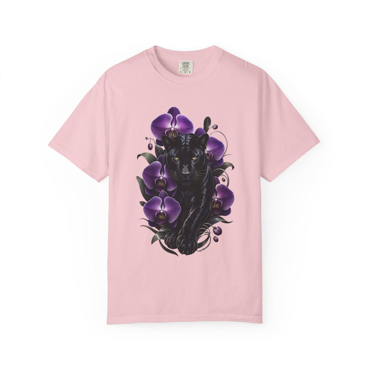 Orchid Panther Streetwear Graphic Tee
