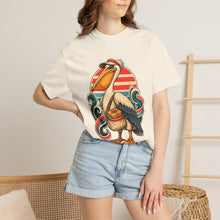 Deck Chair Stripe Pelican Courier T-Shirt Graphic