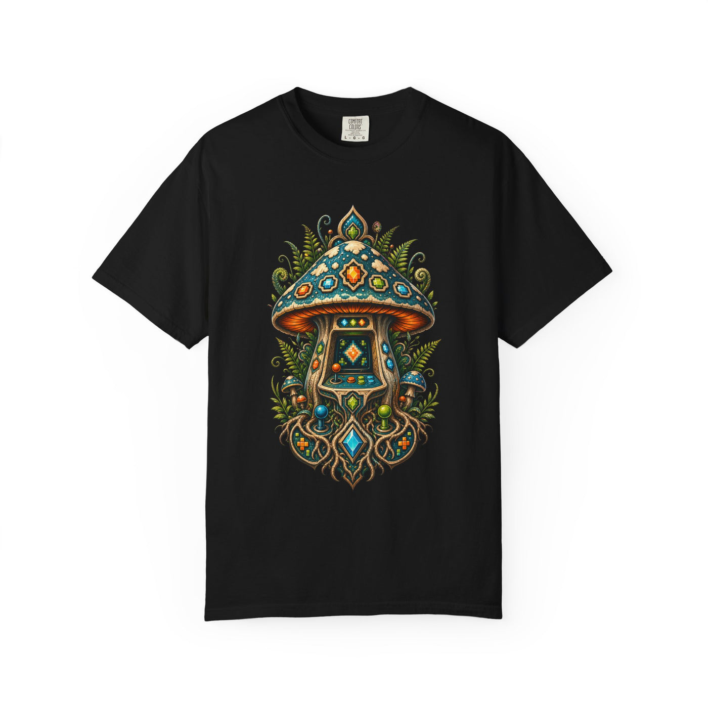 Botanical Arcade Mushroom Graphic Tee