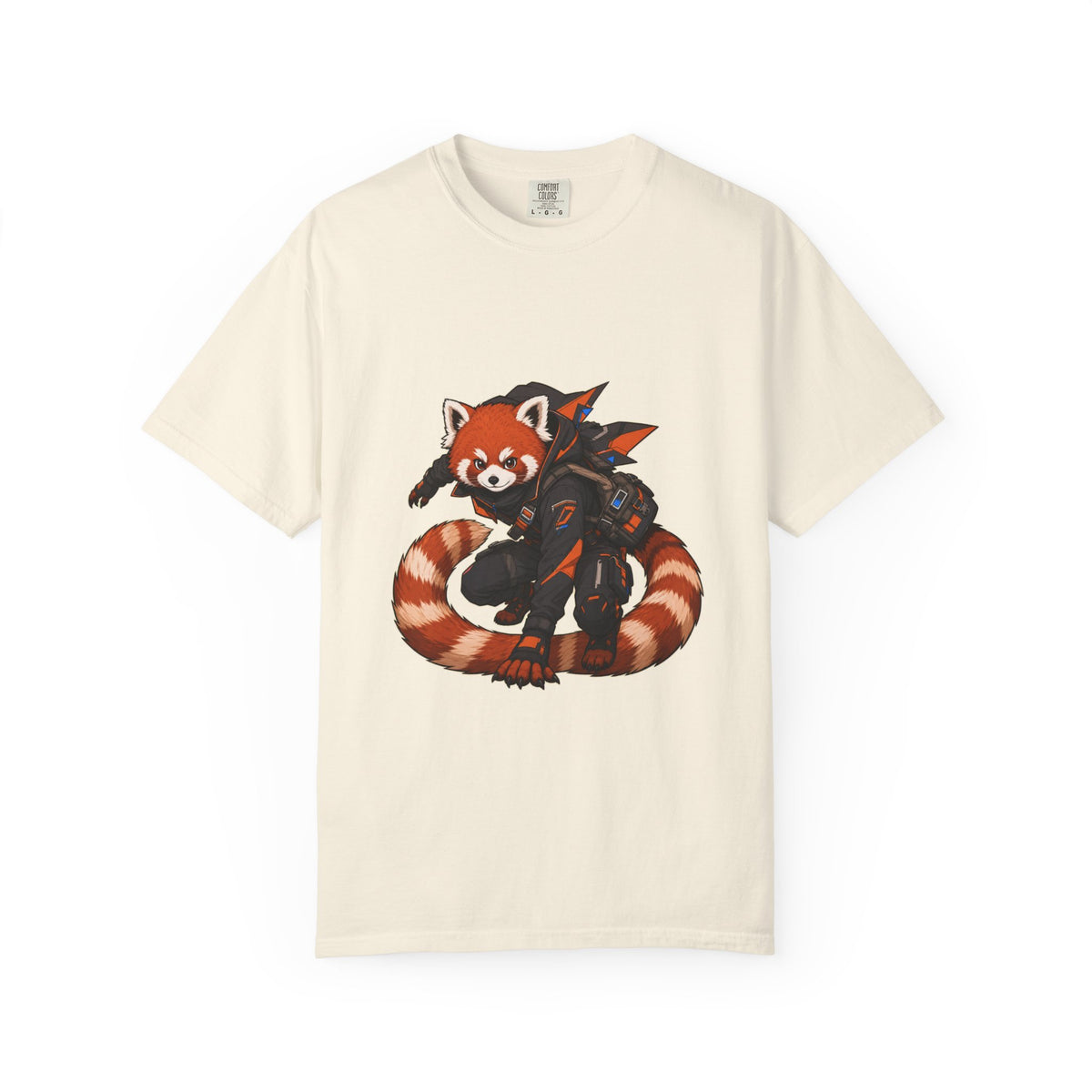 Techwear Red Panda Courier Graphic Tee
