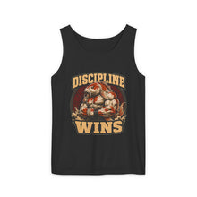 Discipline Wins Koi Black Workout Tank