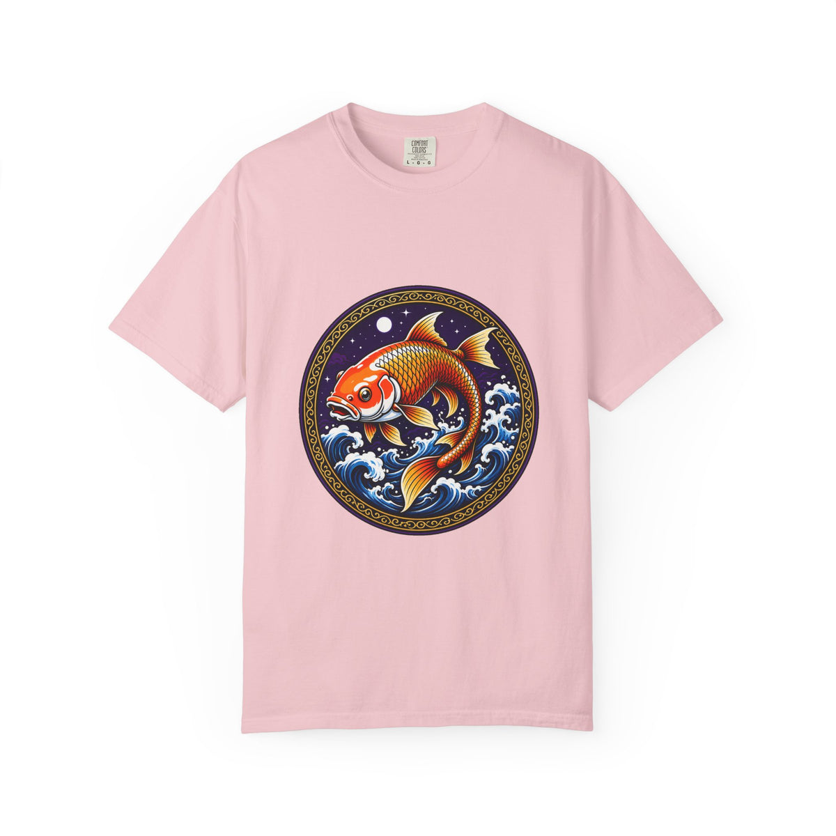 Koi Wave Emblem T-Shirt Graphic
