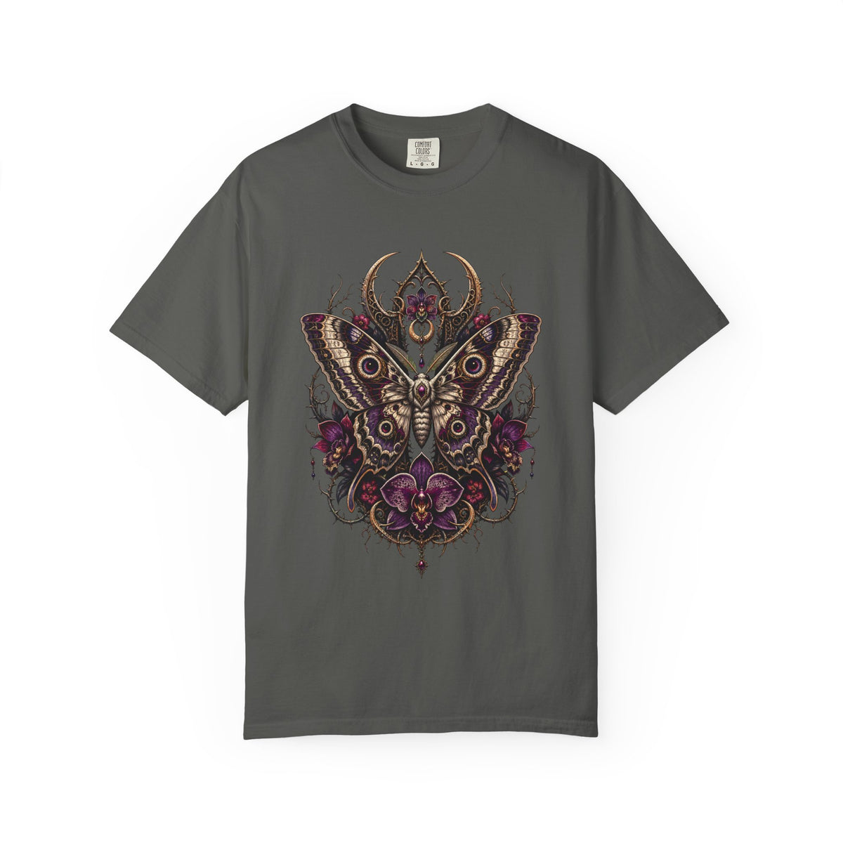 Gothic Orchid Moth Oracle Graphic Tee