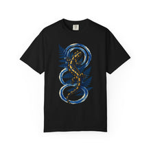 Blue Hour Salamander Cyanotype Graphic Tee
