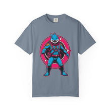 Shark Astronaut Retro Space T-Shirt Graphic