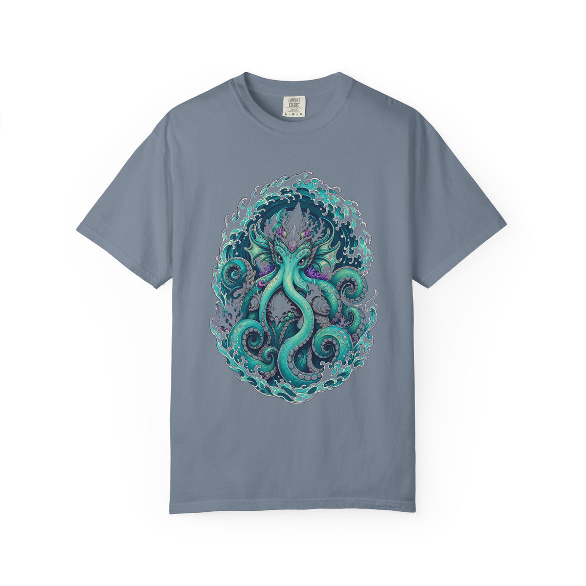 Surfcore Tide Kraken Screenprint T-Shirt Graphic