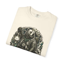 Retro Cave Bear Explorer T-Shirt Graphic