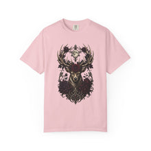 Gothic Dahlia Stag Crown Graphic Tee
