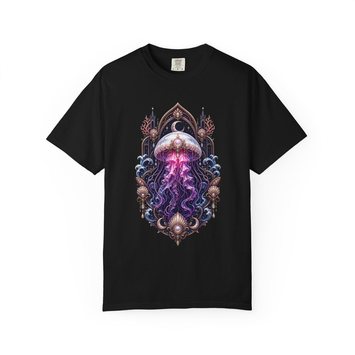 Moonlit Jelly Oracle T-Shirt Graphic