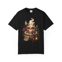 Cozy Haunted Teacup T-Shirt Graphic