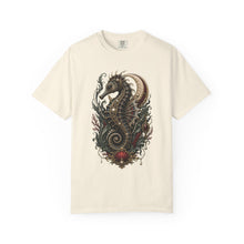 Gothic Lace Seahorse Graphic Tee
