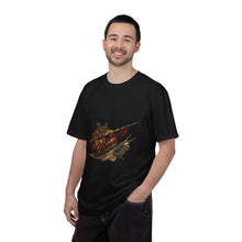 Medieval Snail Joust Engraved Graphic Tee