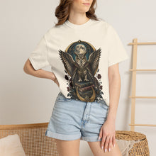 Dark Academia Moon Owl Graphic Tee