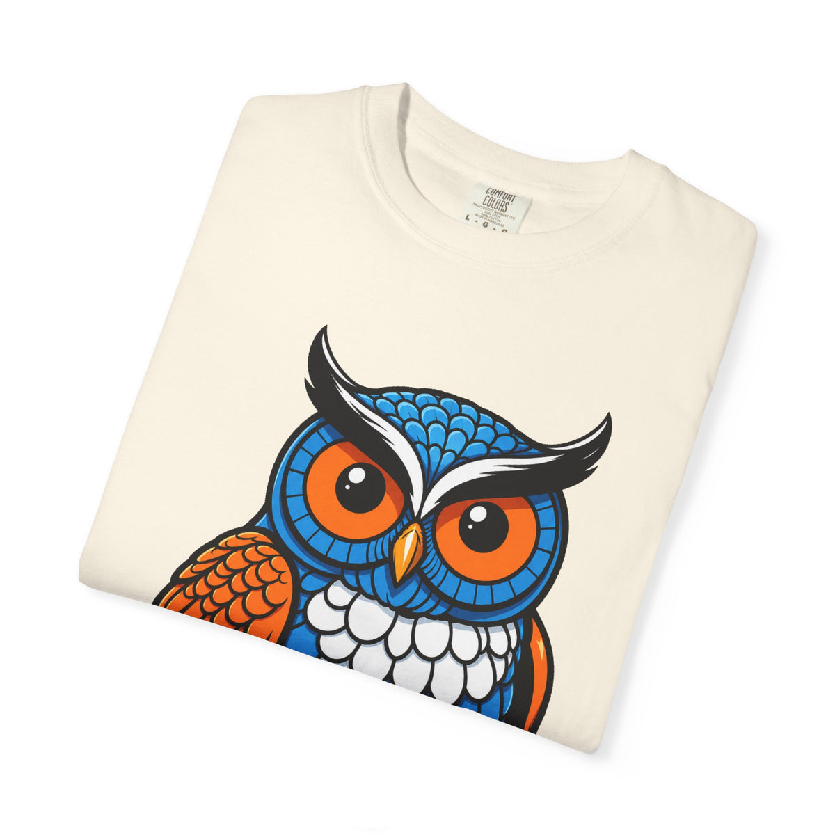 Blue Owl Mascot T-Shirt Graphic