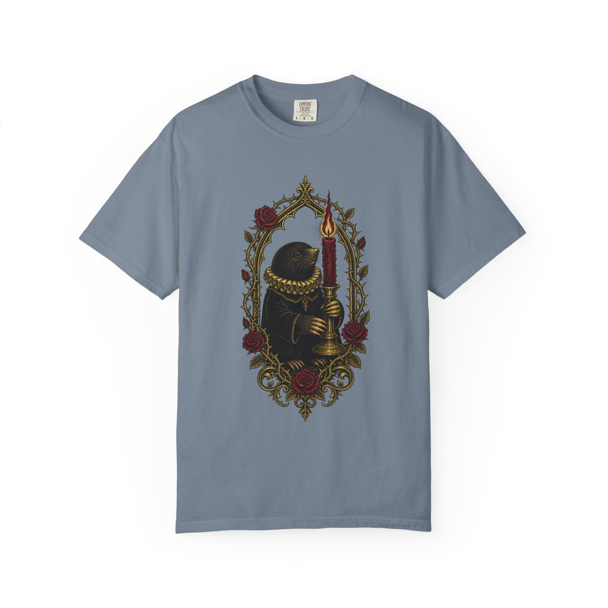 Gothic Candle Mole Graphic Tee