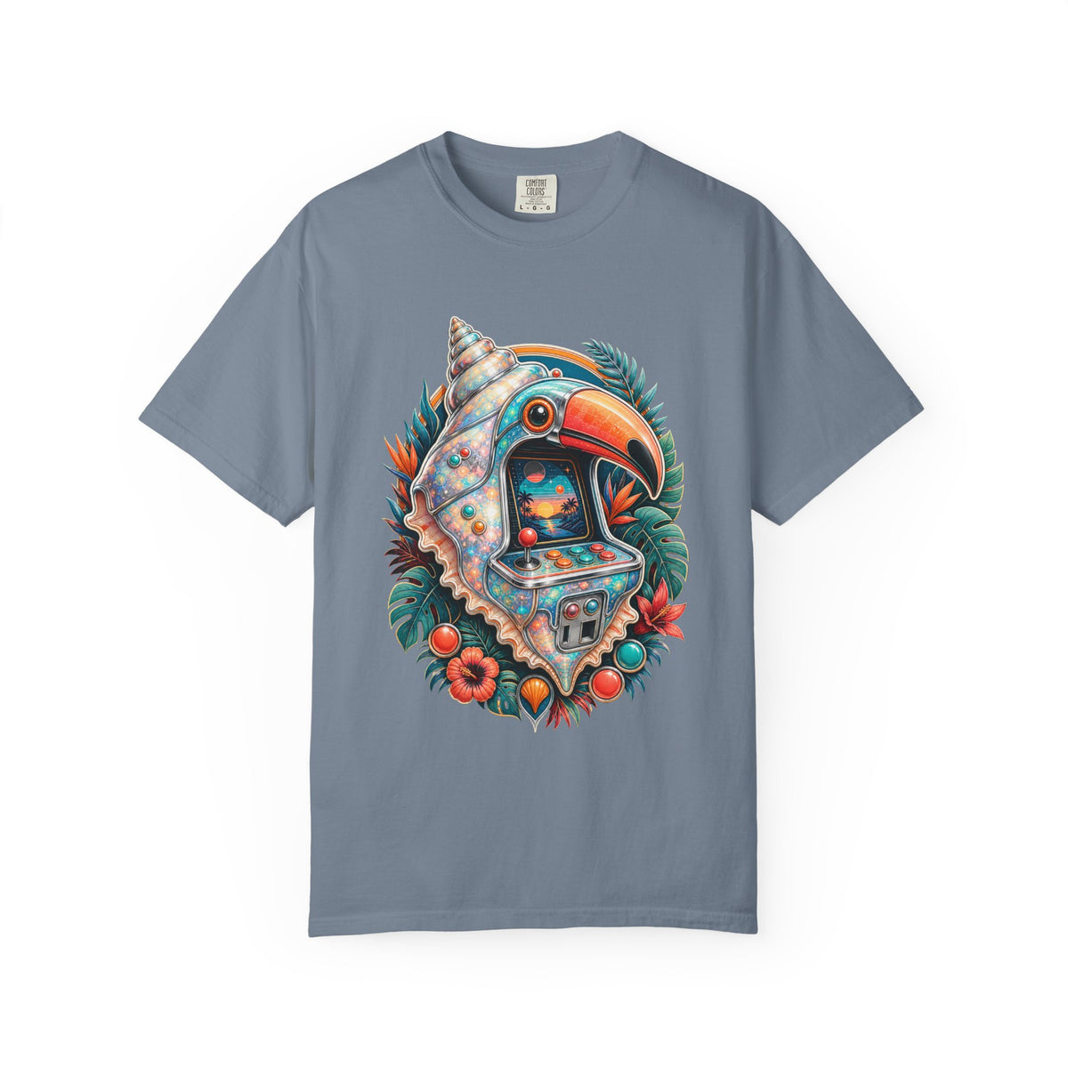 Opal Arcade Conch Toucan T-Shirt Graphic