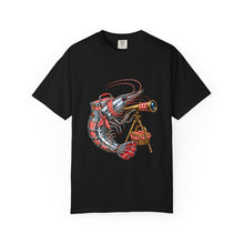 Chrome Picnic Telescope Prawn T-Shirt Graphic