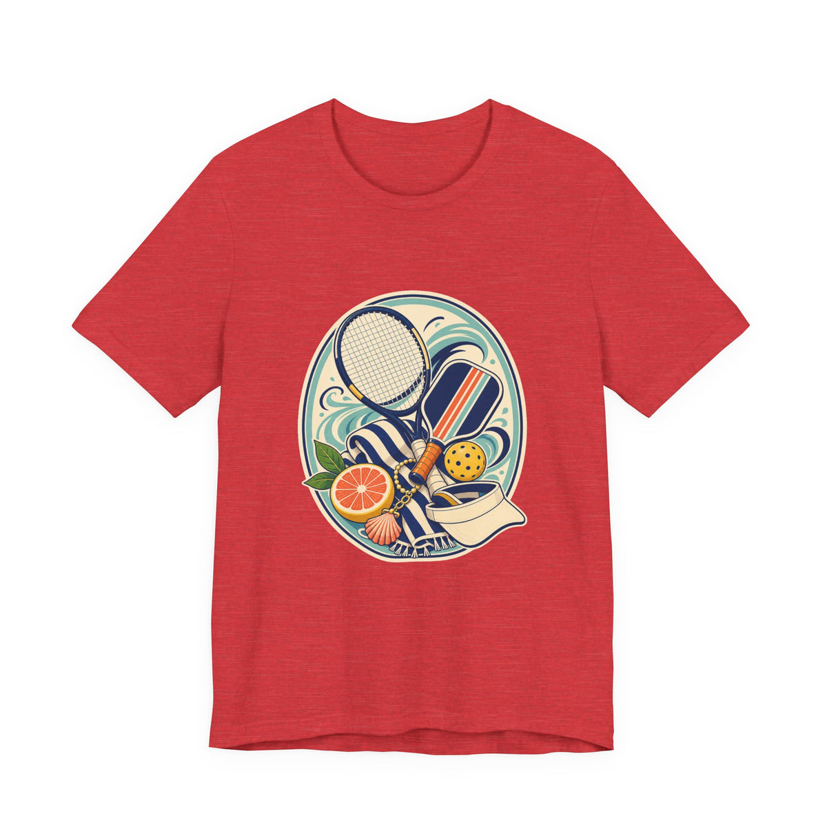 Coastal Courtside Badge T-Shirt Graphic