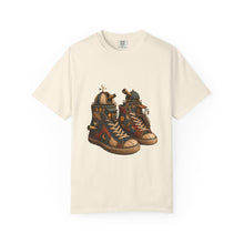 Quilted Roadside Observatory Shoes T-Shirt Graphic