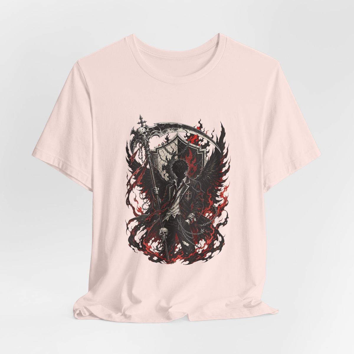 Black Flame Academy Reaper T-Shirt Graphic