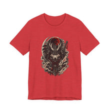 Wolf Samurai Mask Emblem T-Shirt Graphic