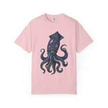 Cosmic Denim Squid Graphic Tee
