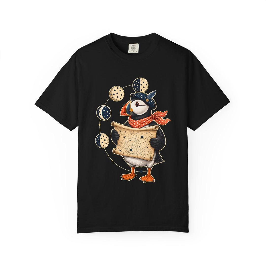 Polka Dot Moon Puffin Graphic Tee