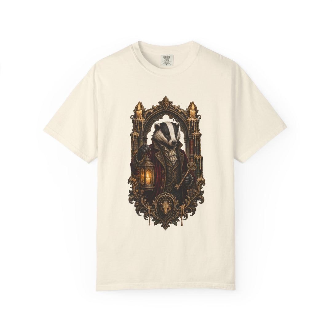 Candlelit Badger Archivist Graphic Tee