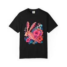 Psychedelic Hibiscus Sea Hare Graphic Tee