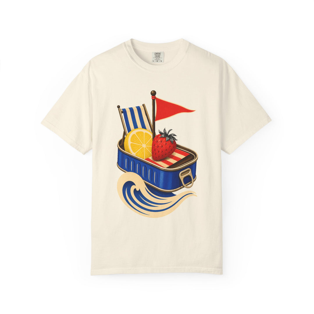 Cobalt Picnic Tin Boat Graphic Tee