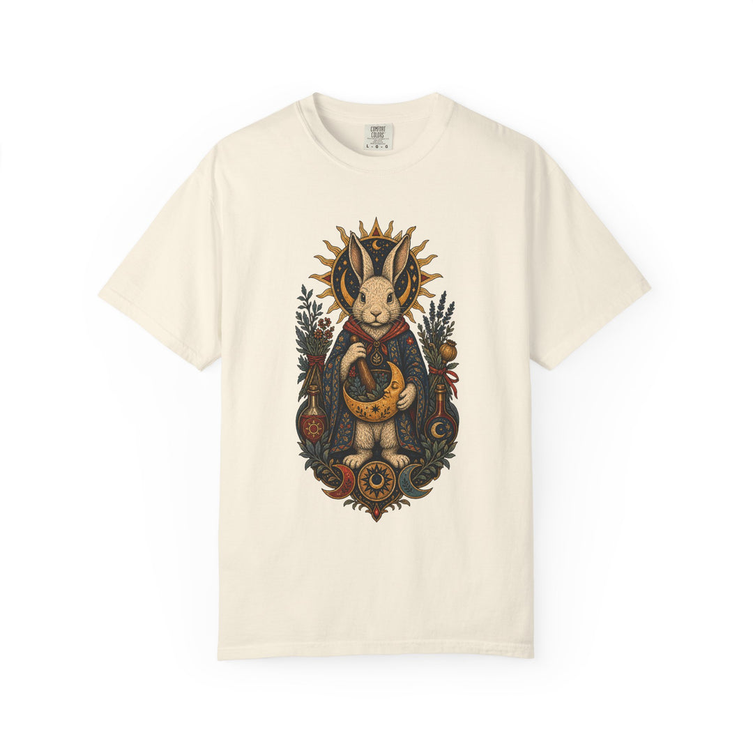 Folk Moon Rabbit Alchemist Graphic Tee