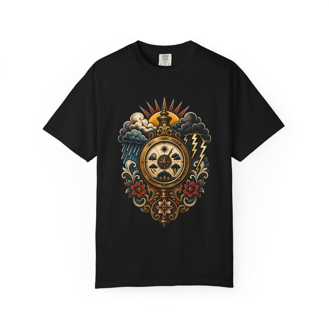 Folk Tattoo Storm Barometer T-Shirt Graphic