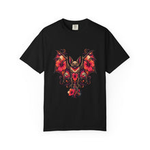 Psychedelic Hibiscus Bat Graphic Tee